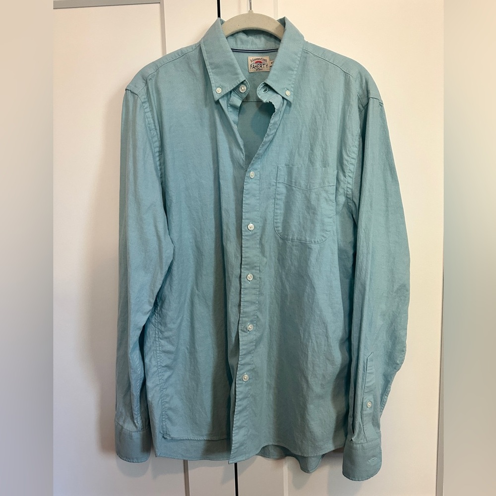 Faherty Men’s Button Down Shirt